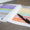 A notebook with a description of brand archetypes
